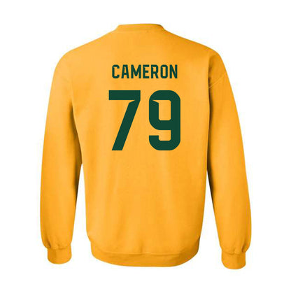 Baylor - NCAA Football : Connor Cameron - Go Gold Shersey Crewneck Sweatshirt-1