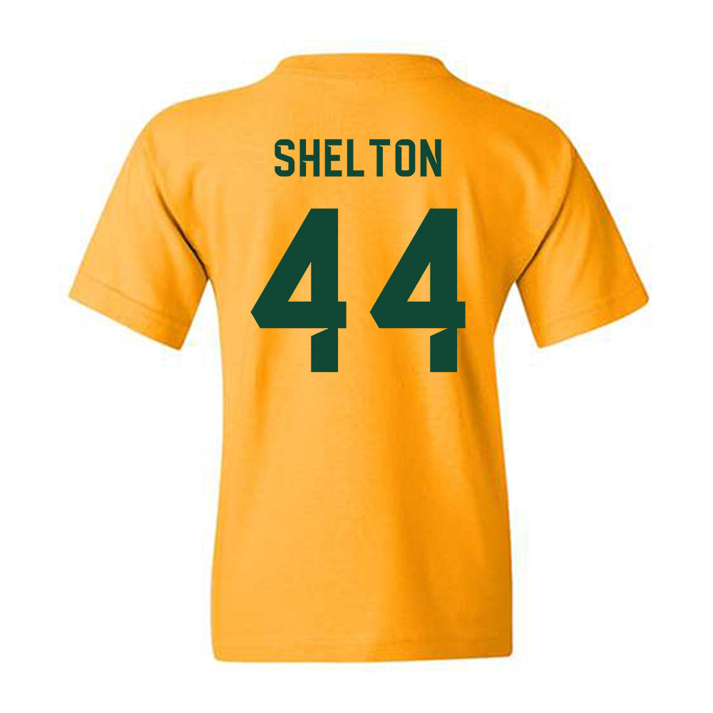 Baylor - NCAA Football : Jayden Shelton - Go Gold Shersey Youth T-Shirt-1