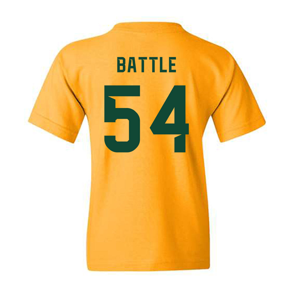 Baylor - NCAA Football : Jaelin Battle - Go Gold Shersey Youth T-Shirt-1