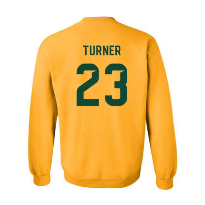 Baylor - NCAA Football : Michael Turner - Go Gold Shersey Crewneck Sweatshirt-1