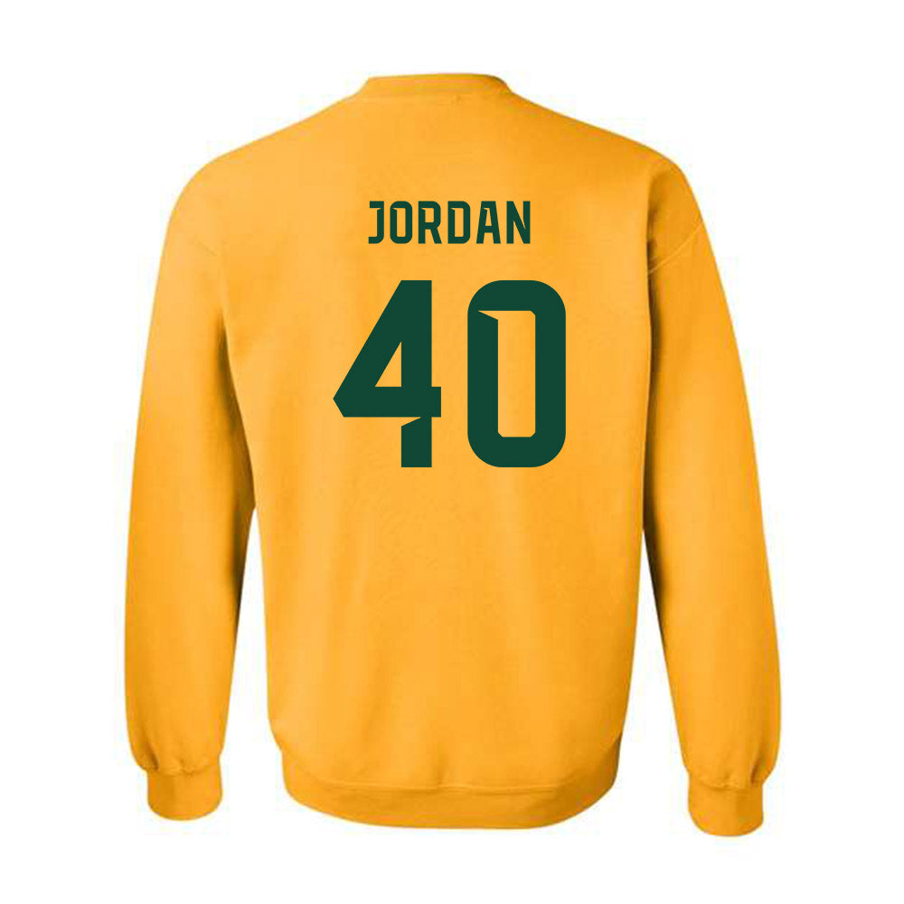 Baylor - NCAA Football : Kyler Jordan - Go Gold Shersey Crewneck Sweatshirt-1
