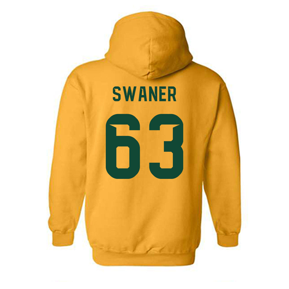 Baylor - NCAA Football : Wyatt Swaner - Go Gold Shersey Hooded Sweatshirt-1