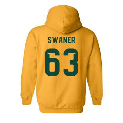 Baylor - NCAA Football : Wyatt Swaner - Go Gold Shersey Hooded Sweatshirt-1
