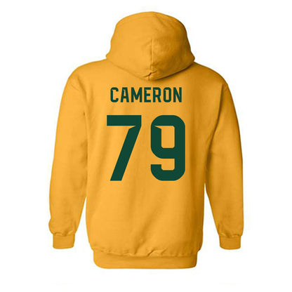 Baylor - NCAA Football : Connor Cameron - Go Gold Shersey Hooded Sweatshirt-1