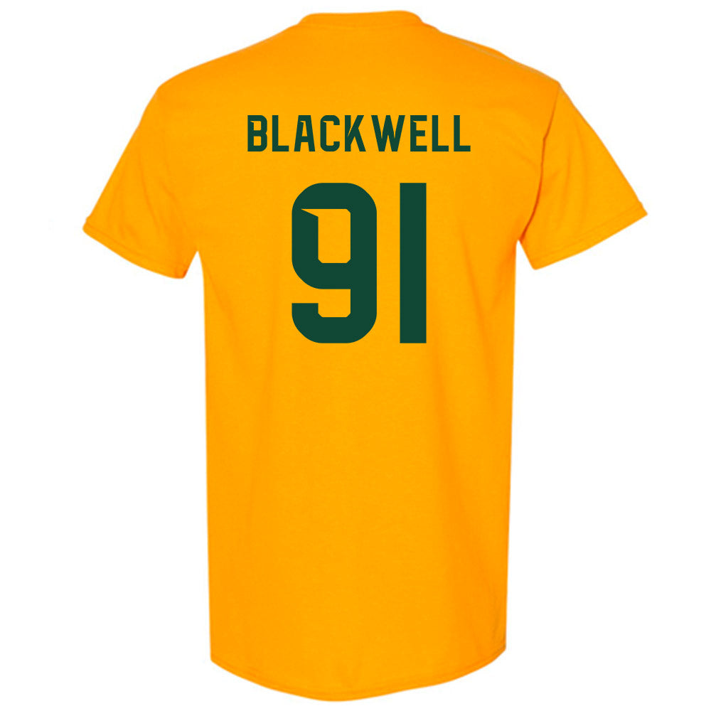 Baylor - NCAA Football : Jackson Blackwell - Go Gold Shersey T-Shirt-1