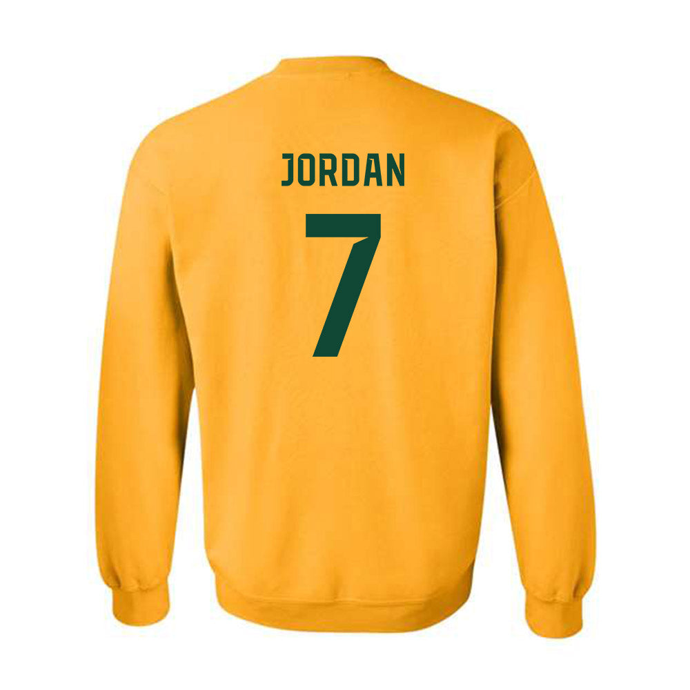 Baylor - NCAA Football : Devon Jordan - Go Gold Shersey Crewneck Sweatshirt-1