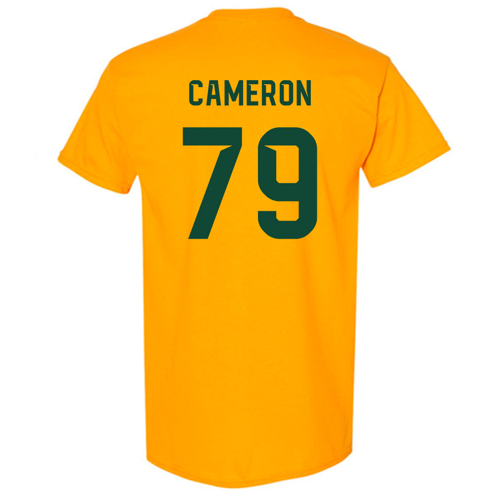 Baylor - NCAA Football : Connor Cameron - Go Gold Shersey T-Shirt-1