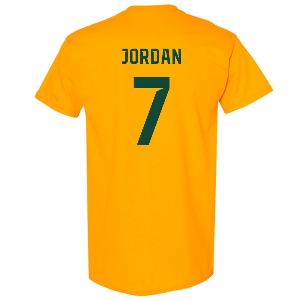 Baylor - NCAA Football : Devon Jordan - Go Gold Shersey T-Shirt-1