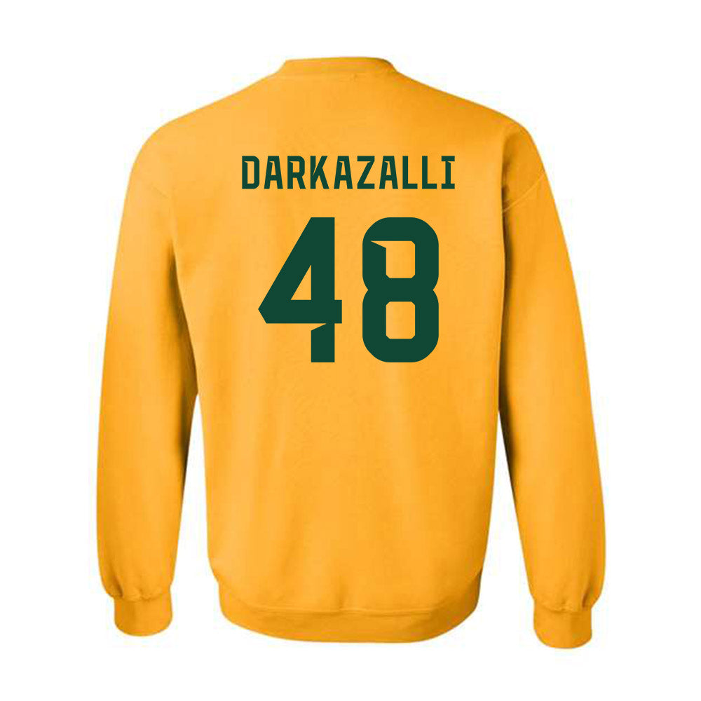 Baylor - NCAA Football : Jad Darkazalli - Go Gold Shersey Crewneck Sweatshirt-1