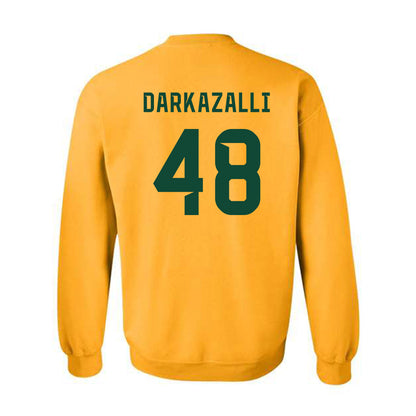 Baylor - NCAA Football : Jad Darkazalli - Go Gold Shersey Crewneck Sweatshirt-1