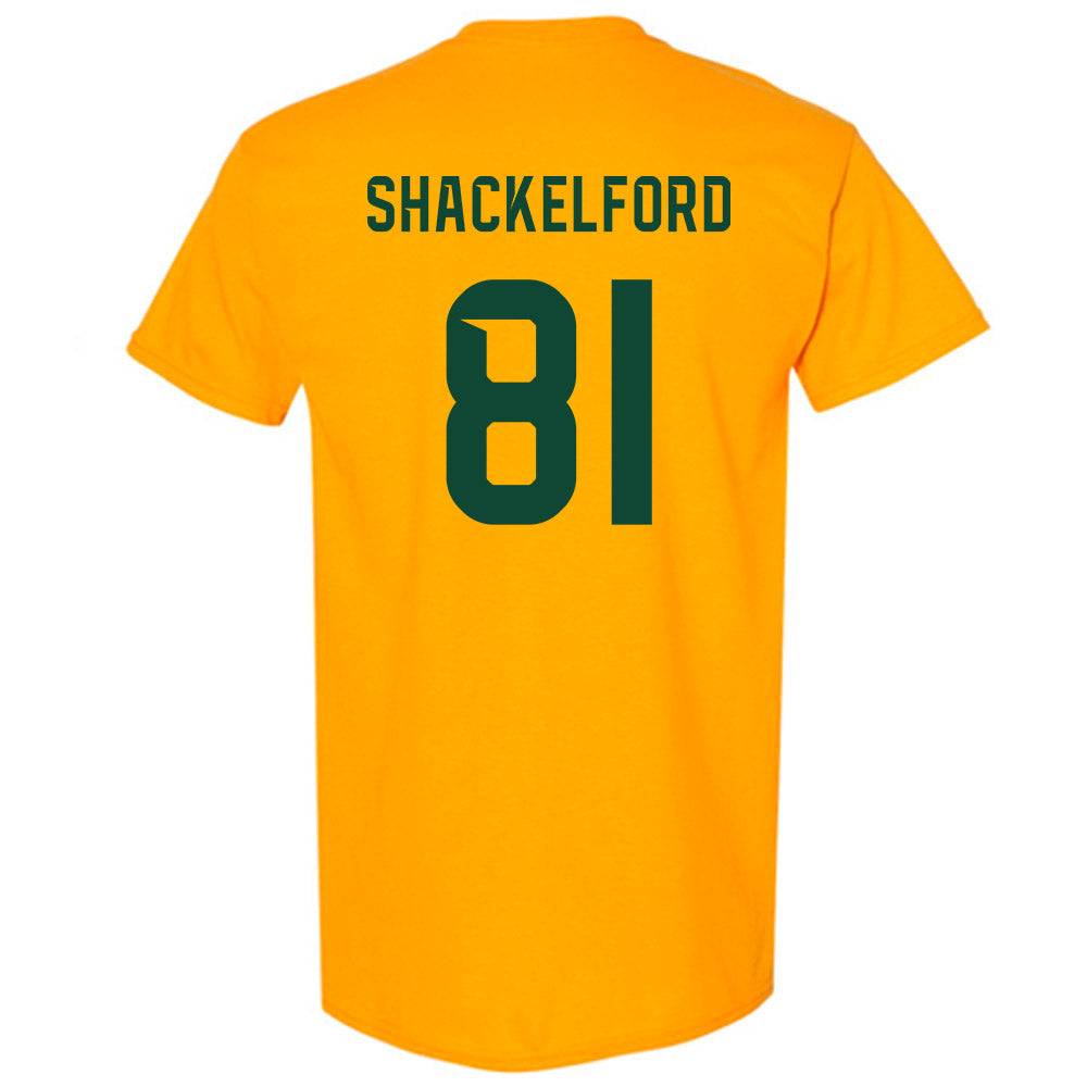 Baylor - NCAA Football : Ryne Shackelford - Go Gold Shersey T-Shirt-1