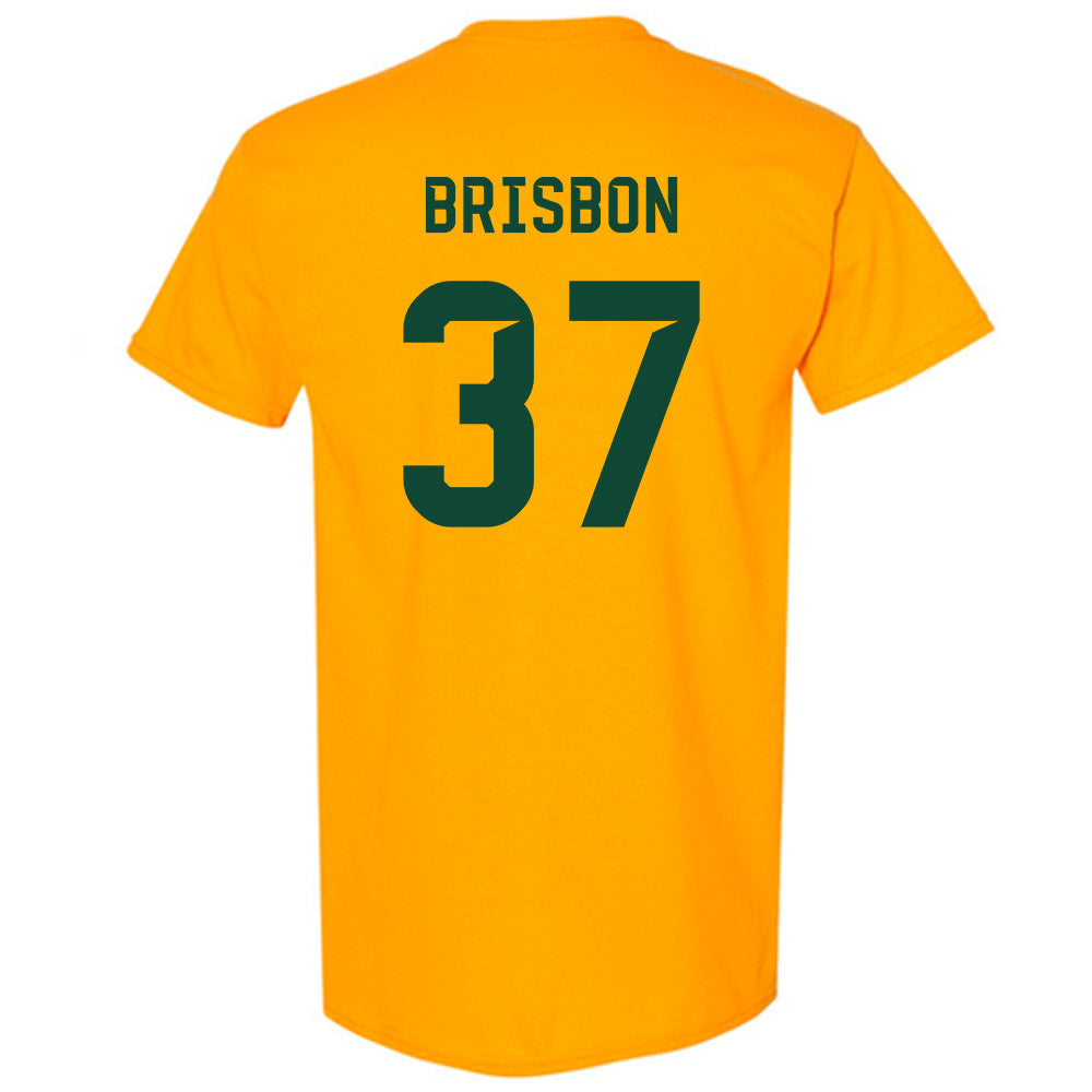 Baylor - NCAA Football : Demetrius Brisbon - Go Gold Shersey T-Shirt-1