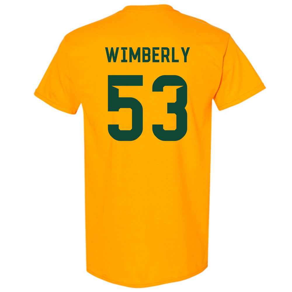 Baylor - NCAA Football : Daemian Wimberly - Go Gold Shersey T-Shirt-1
