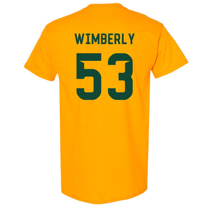 Baylor - NCAA Football : Daemian Wimberly - Go Gold Shersey T-Shirt-1