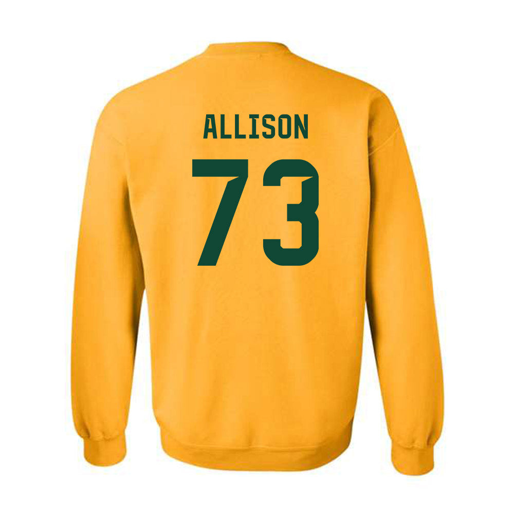 Baylor - NCAA Football : Keystone Allison - Go Gold Shersey Crewneck Sweatshirt-1
