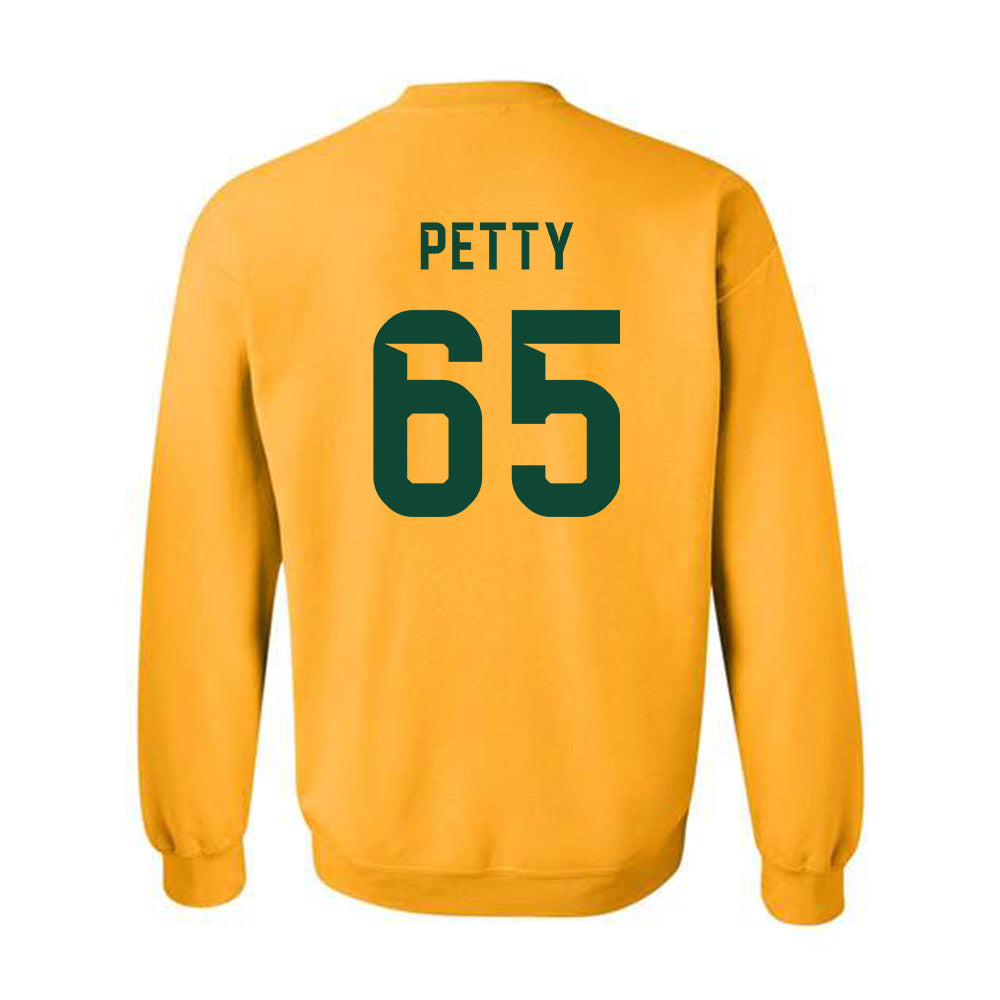 Baylor - NCAA Football : Lawson Petty - Go Gold Shersey Crewneck Sweatshirt-1