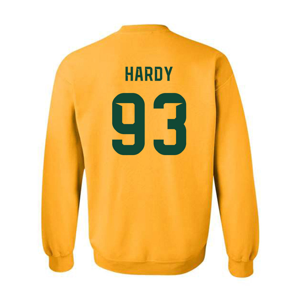 Baylor - NCAA Football : Zavion Hardy - Go Gold Shersey Crewneck Sweatshirt-1