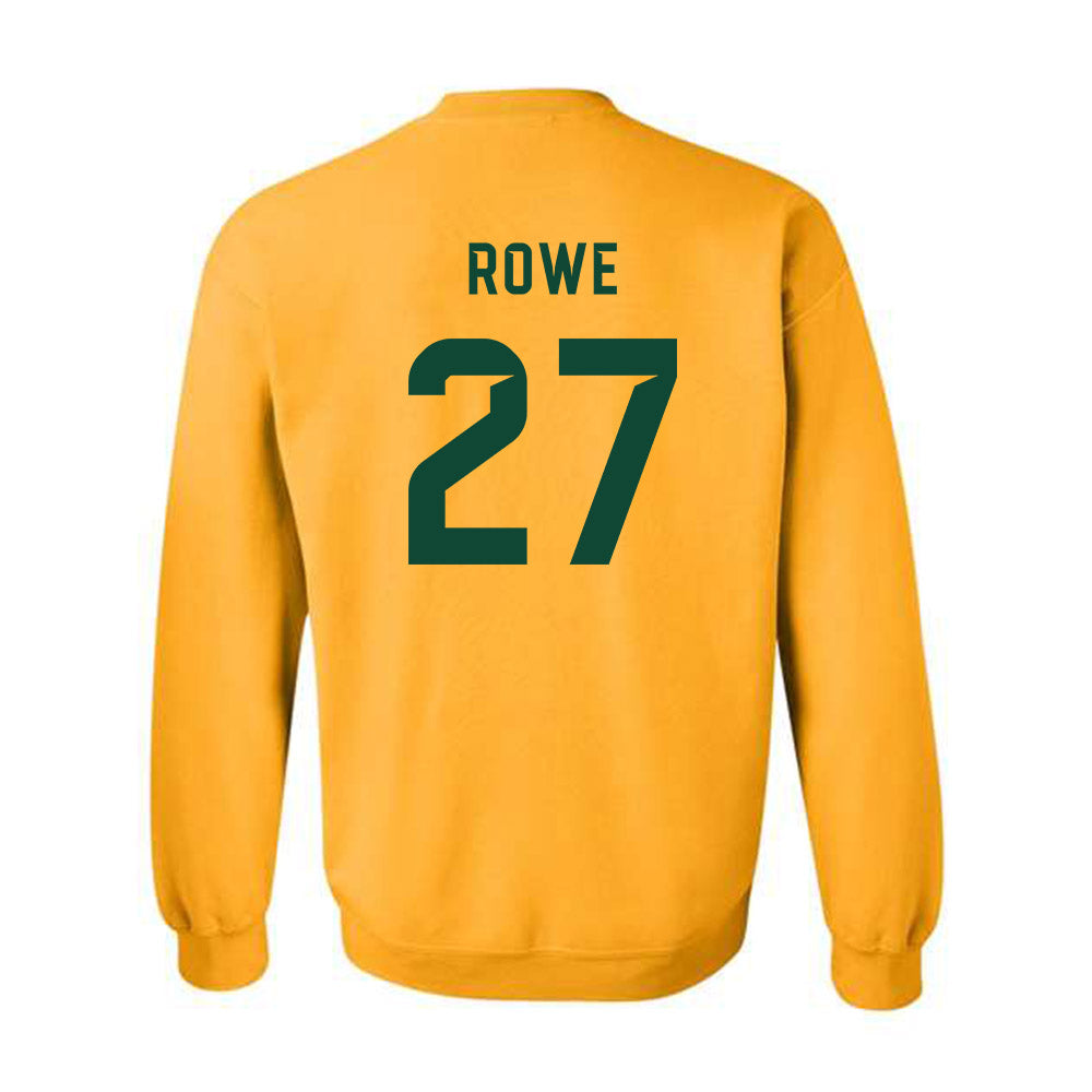 Baylor - NCAA Football : Jayden Rowe - Go Gold Shersey Crewneck Sweatshirt-1
