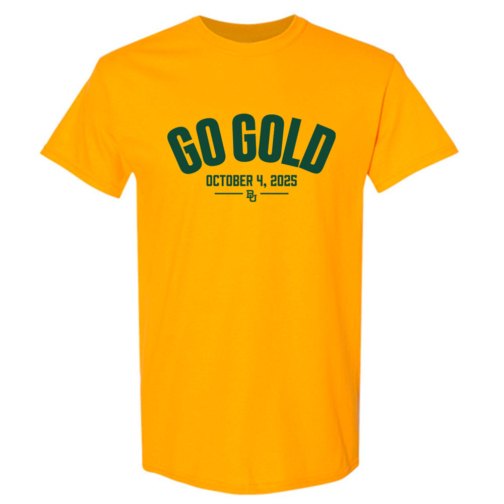 Baylor - NCAA Football : Michael Allen - Go Gold Shersey T-Shirt-0