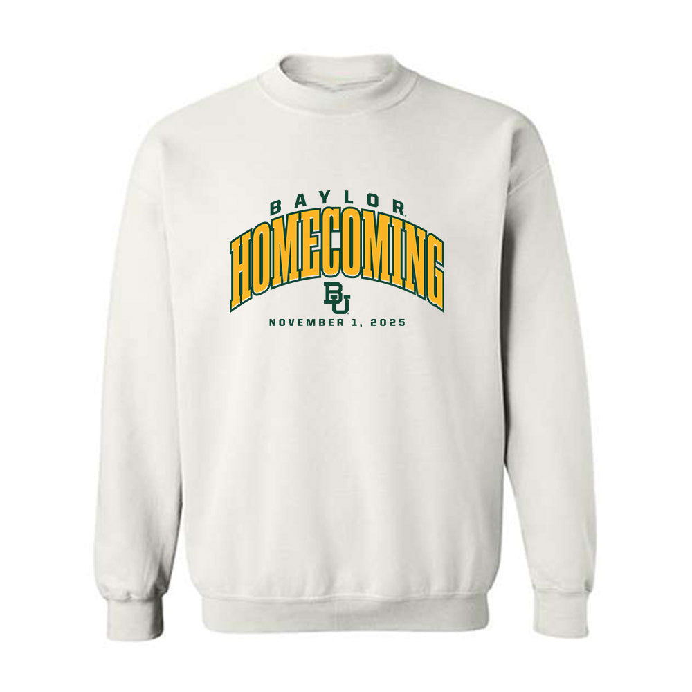 Baylor - NCAA Football : Taz Williams Jr - Homecoming Shersey Crewneck Sweatshirt-0