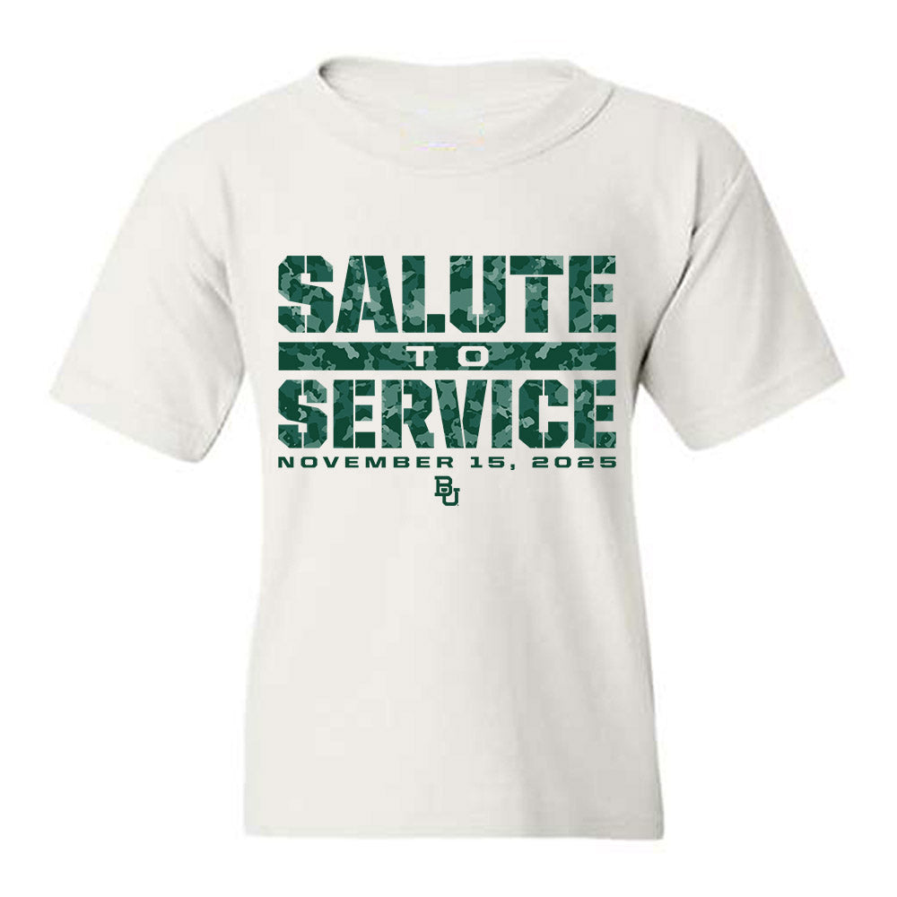 Baylor - NCAA Football : DJ Lagway - Salute to Service Shersey Youth T-Shirt-0