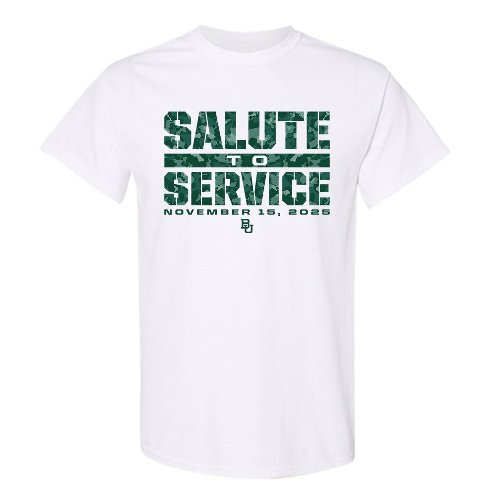 Baylor - NCAA Football : DJ Lagway - Salute to Service Shersey T-Shirt-0