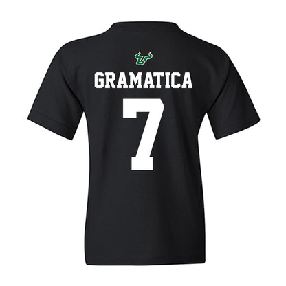 USF - NCAA Football : Nico Gramatica - Back in Black Shersey Youth T-Shirt-1