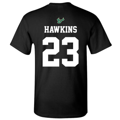 USF - NCAA Football : Cedrick Hawkins - Back in Black Shersey T-Shirt-1