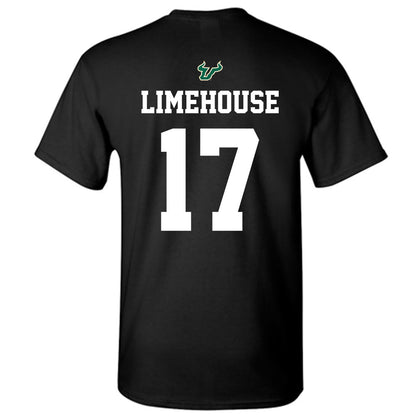 USF - NCAA Football : Masiyah Limehouse - Back in Black Shersey T-Shirt-1
