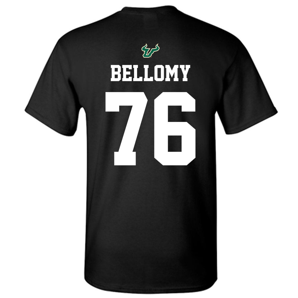 USF - NCAA Football : Colin Bellomy - Back in Black Shersey T-Shirt-1