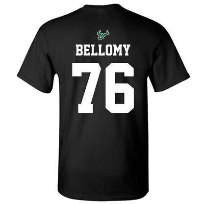 USF - NCAA Football : Colin Bellomy - Back in Black Shersey T-Shirt-1