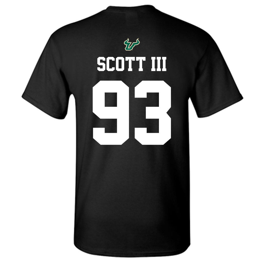 USF - NCAA Football : Richard Scott III - Back in Black Shersey T-Shirt-1