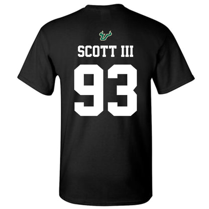 USF - NCAA Football : Richard Scott III - Back in Black Shersey T-Shirt-1