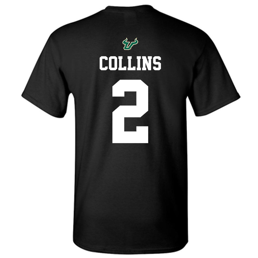 USF - NCAA Football : Jason Collins - Back in Black Shersey T-Shirt-1