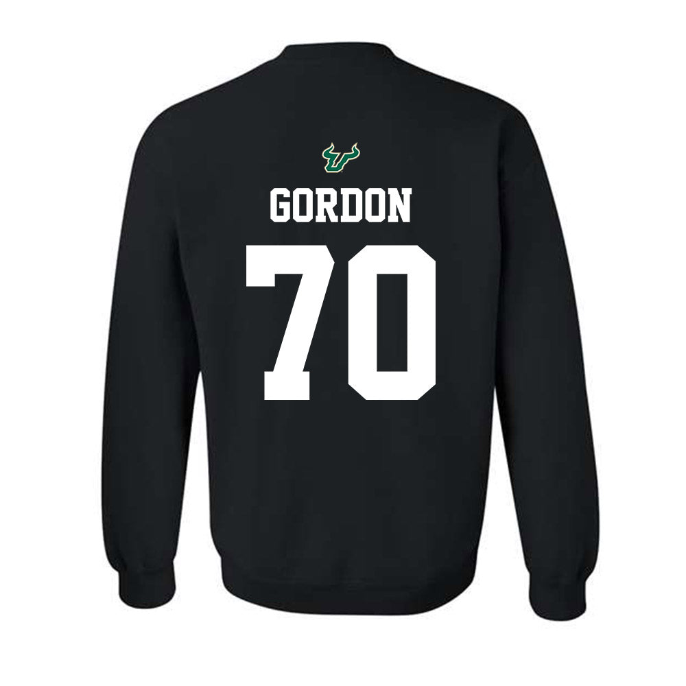 USF - NCAA Football : Gerrick Gordon - Back in Black Shersey Crewneck Sweatshirt-1