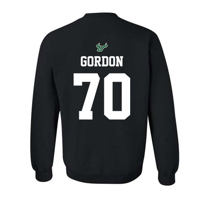 USF - NCAA Football : Gerrick Gordon - Back in Black Shersey Crewneck Sweatshirt-1