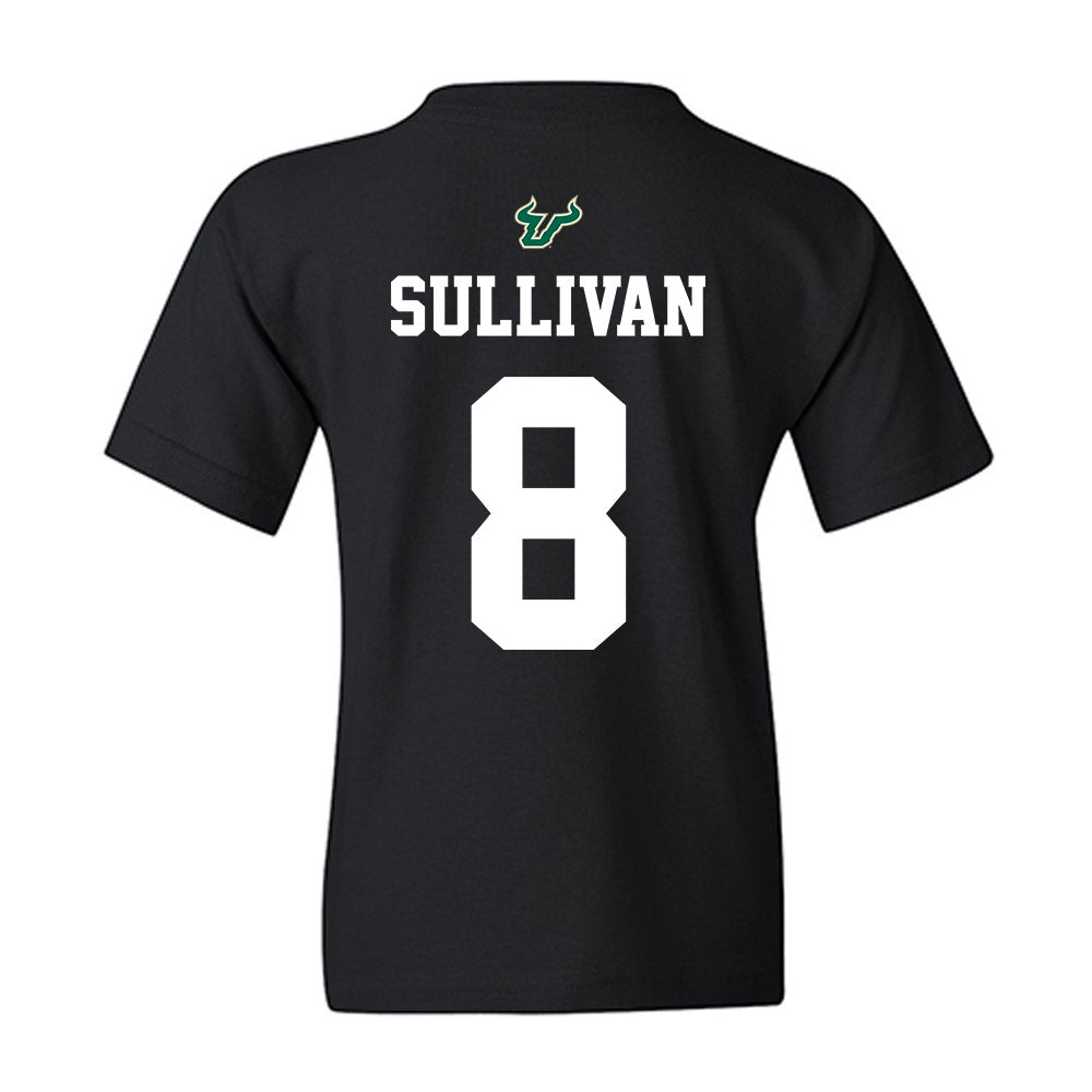 USF - NCAA Football : Wyatt Sullivan - Back in Black Shersey Youth T-Shirt-1