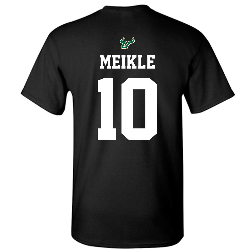 USF - NCAA Football : Shamar Meikle - Back in Black Shersey T-Shirt-1