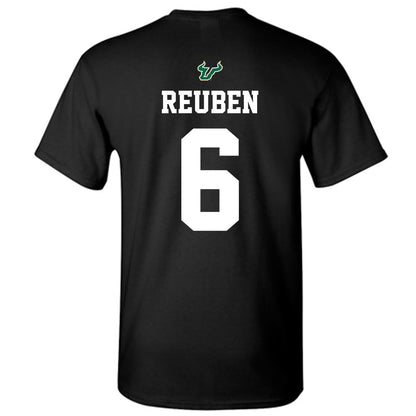 USF - NCAA Football : Mudia Reuben - Back in Black Shersey T-Shirt-1