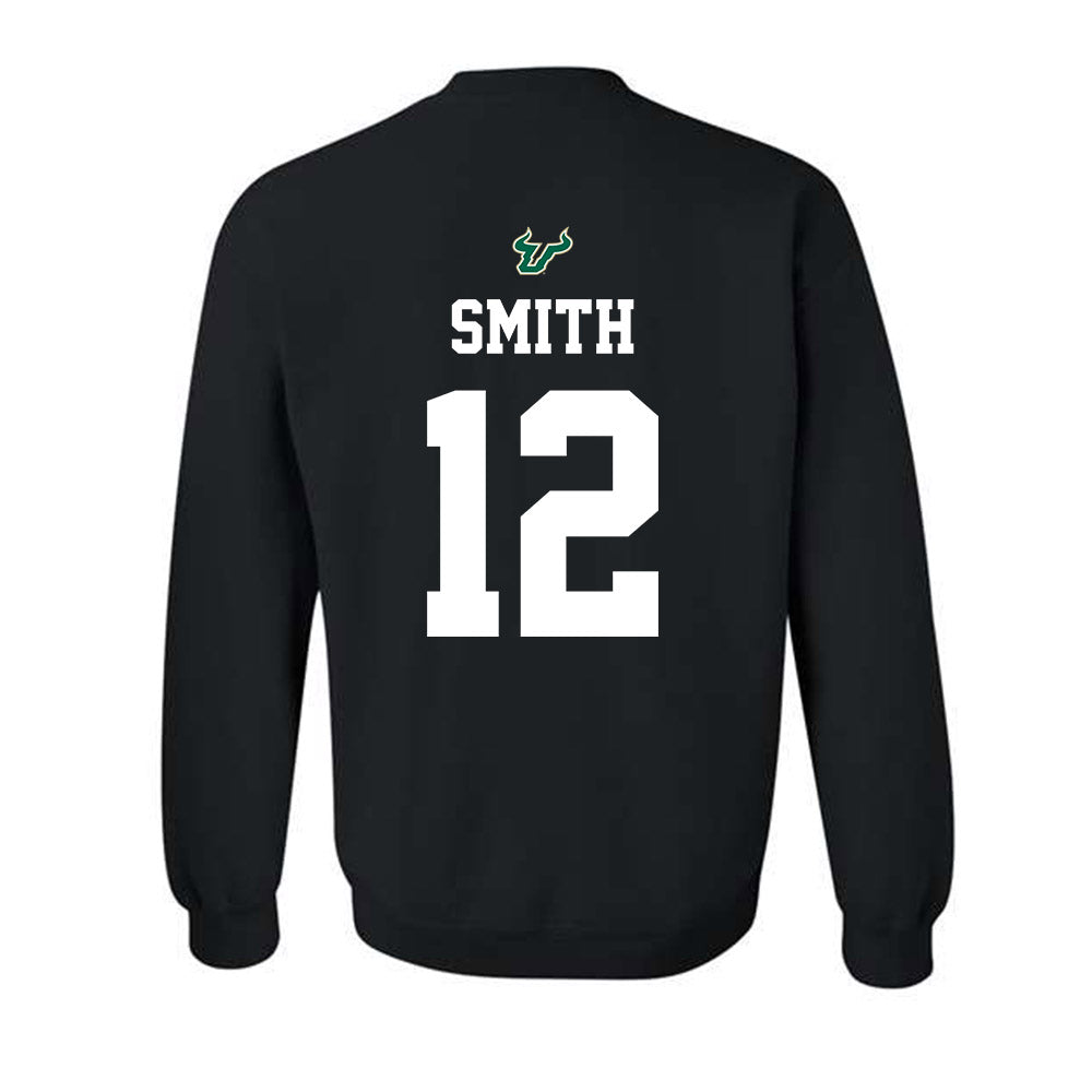USF - NCAA Football : Jabari Smith - Back in Black Shersey Crewneck Sweatshirt-1