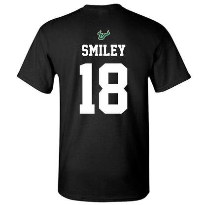 USF - NCAA Football : Levi Smiley - Back in Black Shersey T-Shirt-1