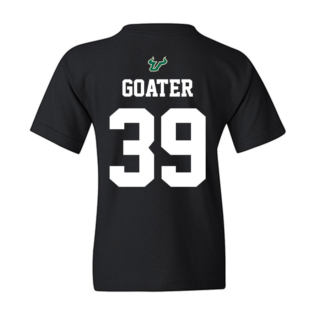 USF - NCAA Football : Luke Goater - Back in Black Shersey Youth T-Shirt-1