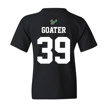 USF - NCAA Football : Luke Goater - Back in Black Shersey Youth T-Shirt-1