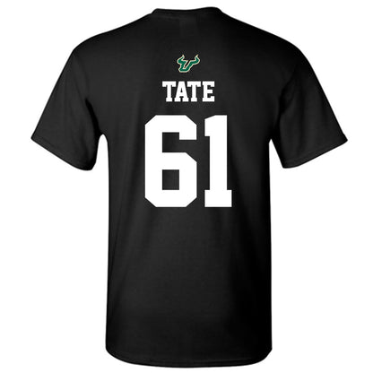 USF - NCAA Football : Julius Tate - Back in Black Shersey T-Shirt-1