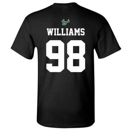 USF - NCAA Football : Marcus Williams - Back in Black Shersey T-Shirt-1