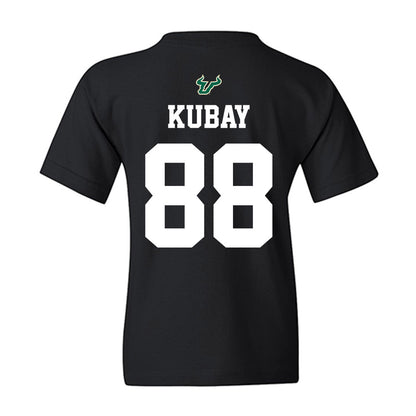 USF - NCAA Football : Brandon Kubay - Back in Black Shersey Youth T-Shirt-1