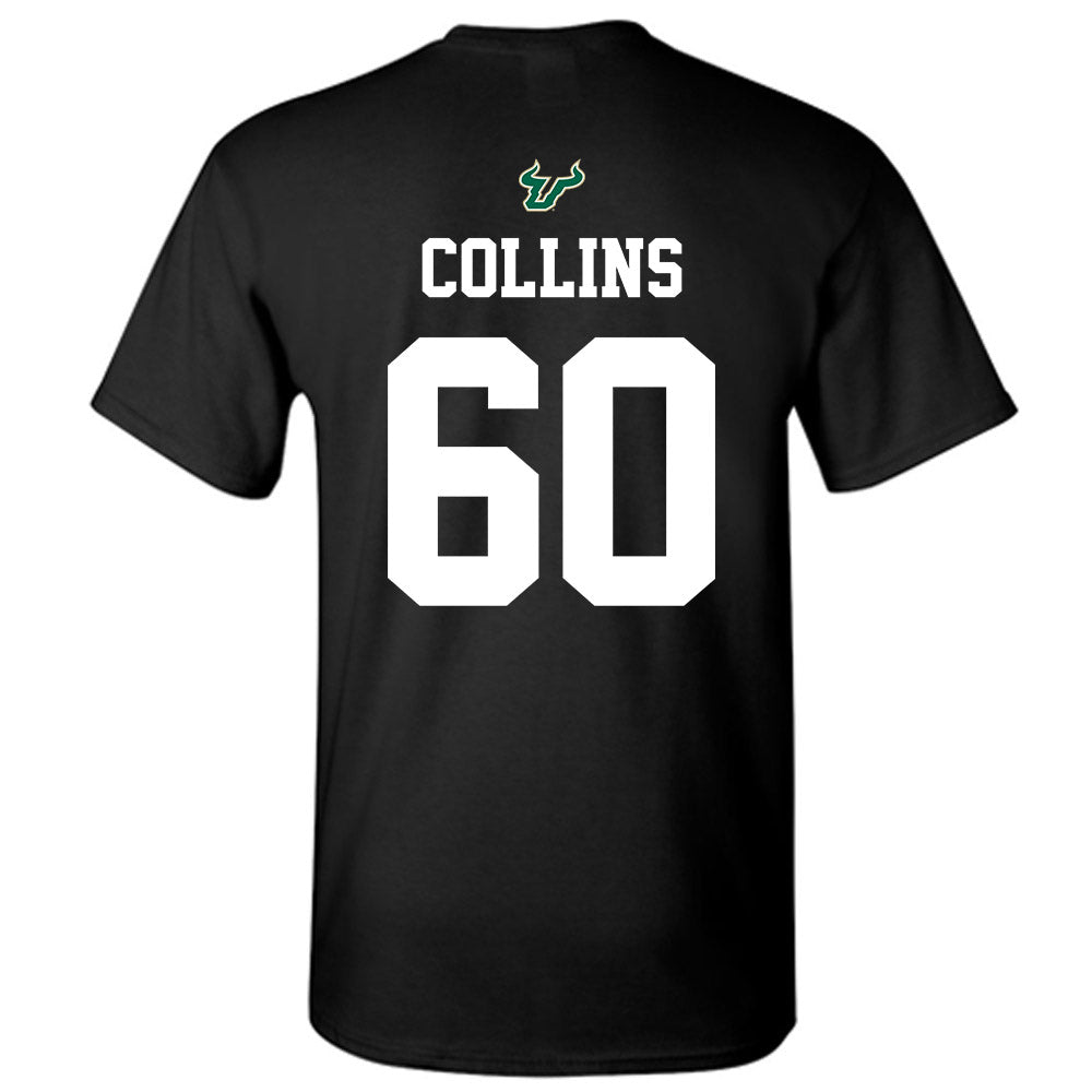 USF - NCAA Football : Khalil Collins - Back in Black Shersey T-Shirt-1