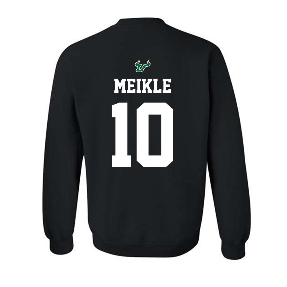 USF - NCAA Football : Shamar Meikle - Back in Black Shersey Crewneck Sweatshirt-1