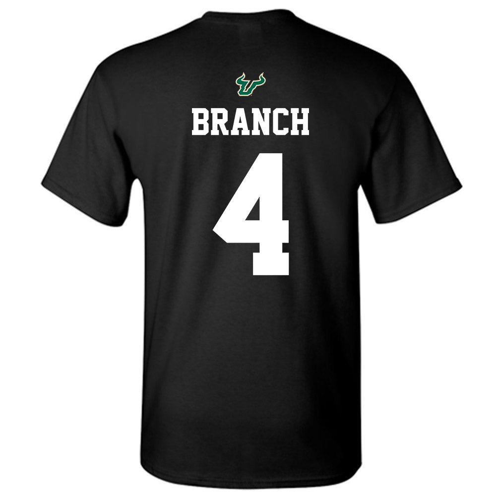 USF - NCAA Football : Arhmad Branch - Back in Black Shersey T-Shirt-1