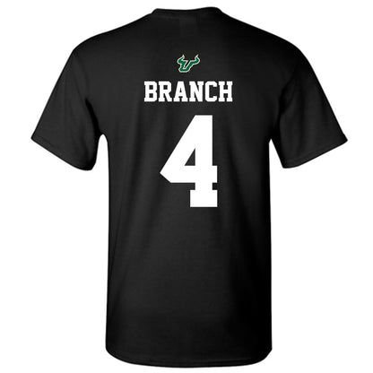 USF - NCAA Football : Arhmad Branch - Back in Black Shersey T-Shirt-1